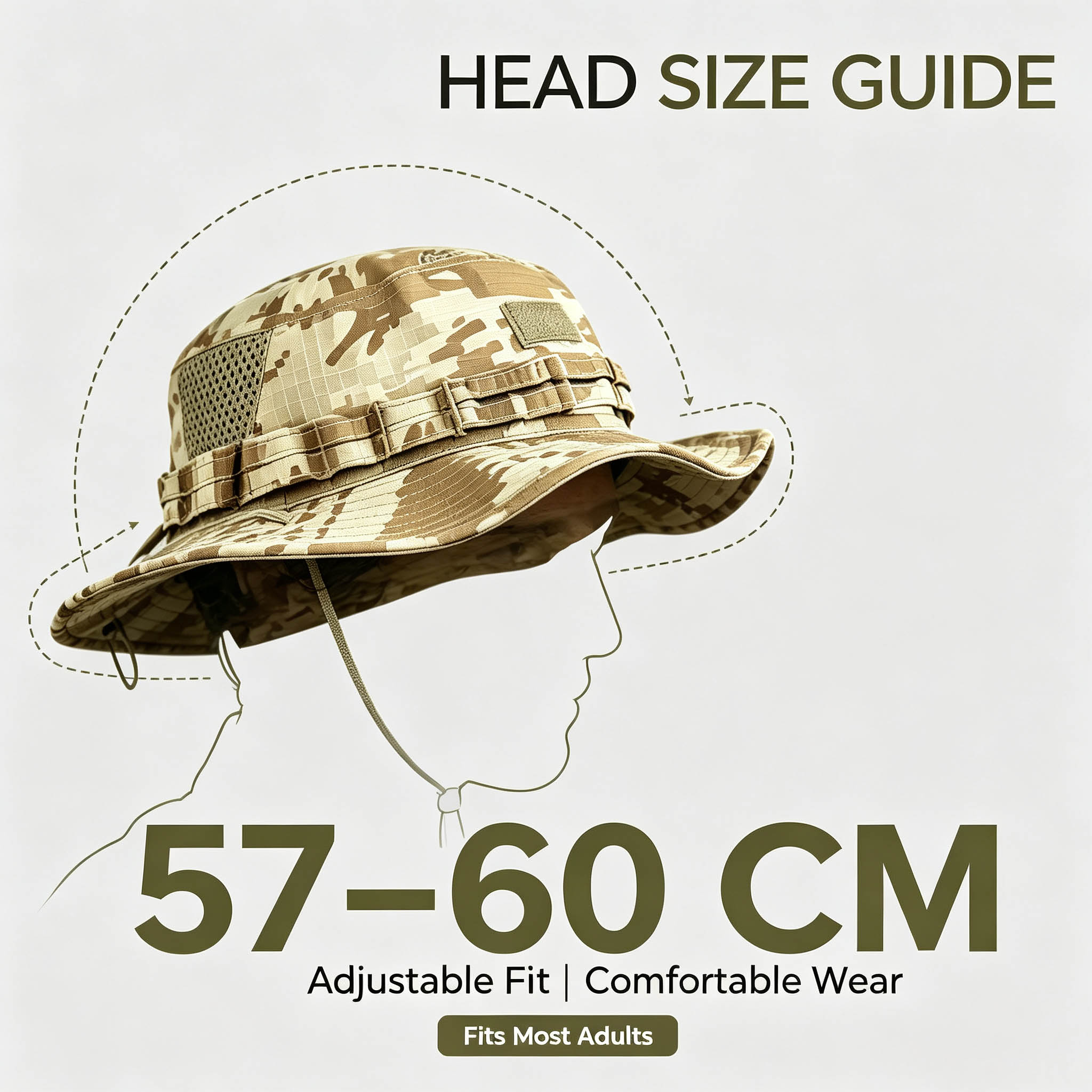 قبعة تكتيكية للرجال للحماية من - مراجعة Boonie Hat Tactical وسعره