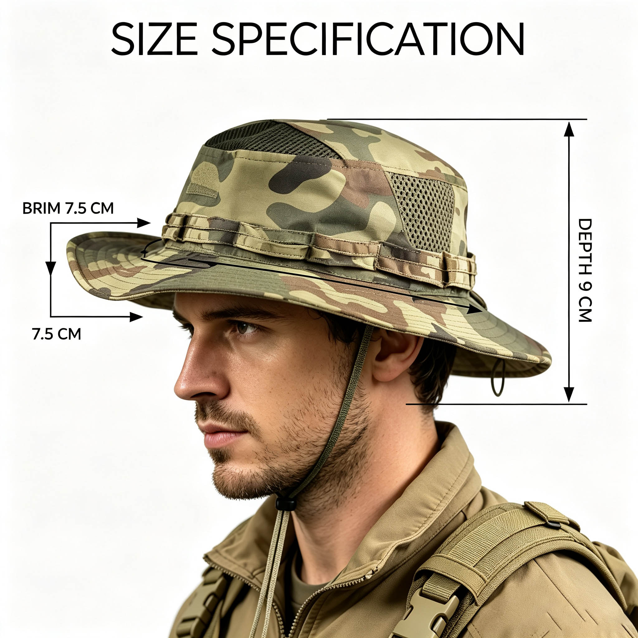قبعة تكتيكية للرجال للحماية من - مراجعة Boonie Hat Tactical وسعره