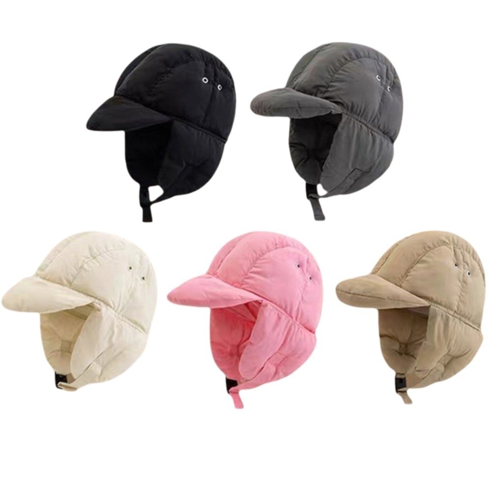 الصلبة اللون مبطن Bomber القبع - مراجعة Winter Trapper Hat وسعره
