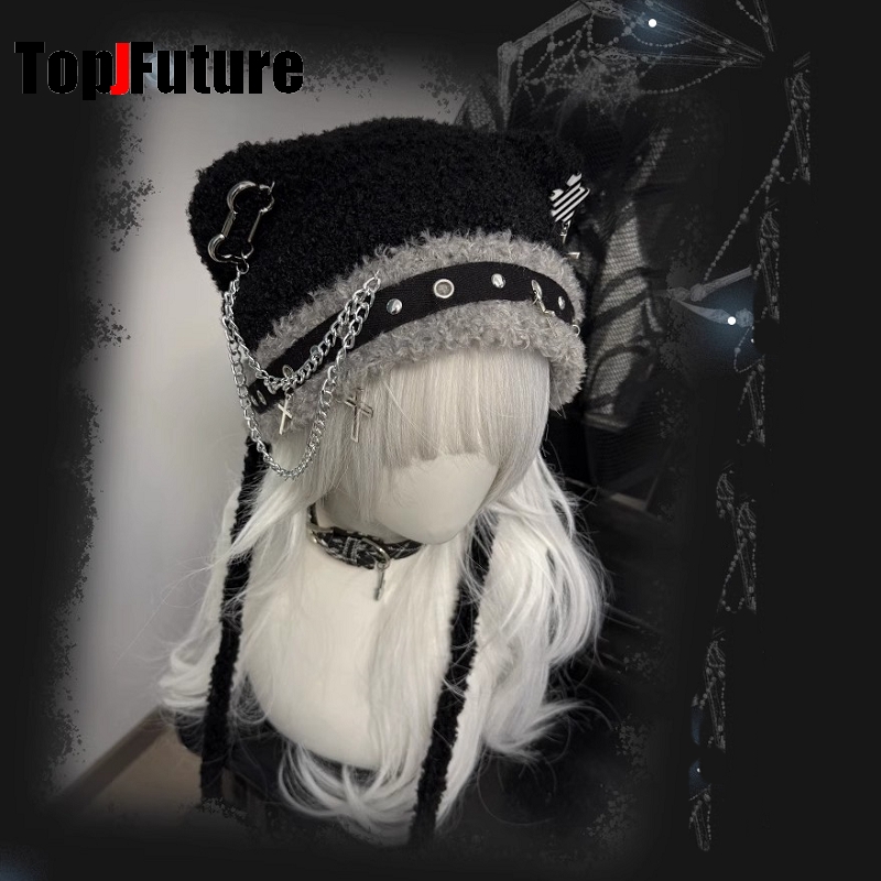 قبعة نسائية يابانية على طراز ه - مراجعة Winter Trapper Hat وسعره