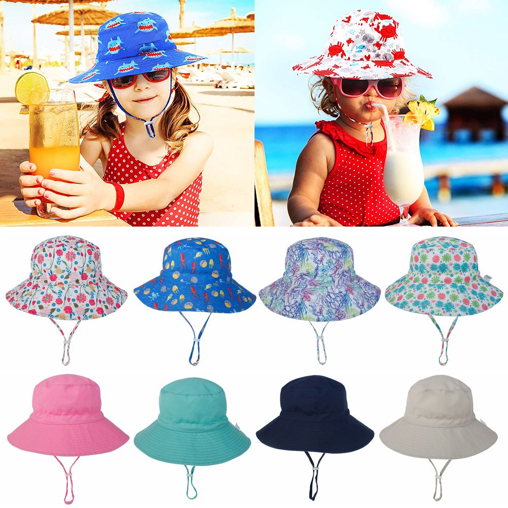 قبعة سباحة صيفية للأولاد والبن - مراجعة Sun Hat Wide Brim وسعره