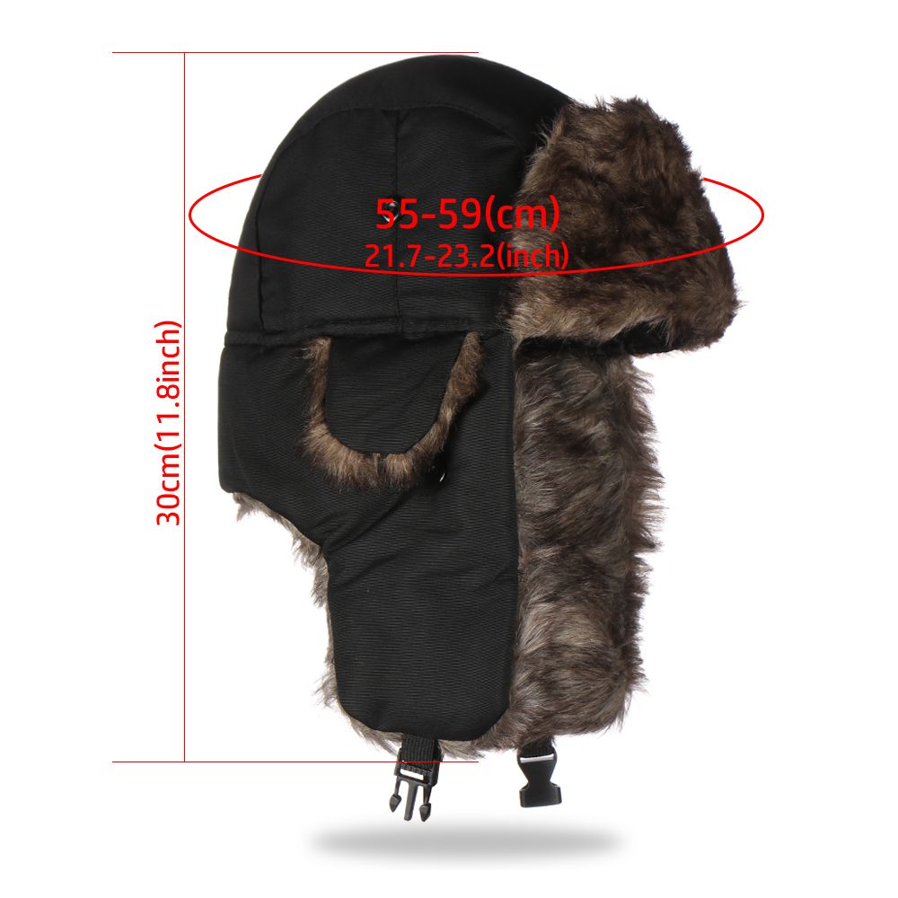 قبعة تزلج دافئة مع أغطية للأذن - مراجعة Trapper Hat Ear Flap وسعره