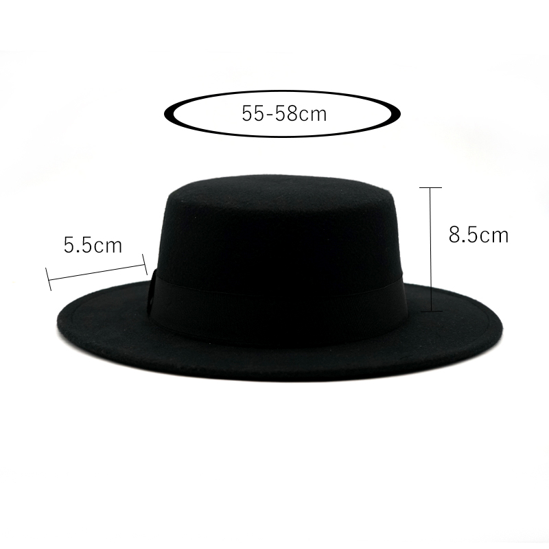 الشتاء الخريف تقليد الصوف النس - مراجعة Fedora Hat Wool وسعره