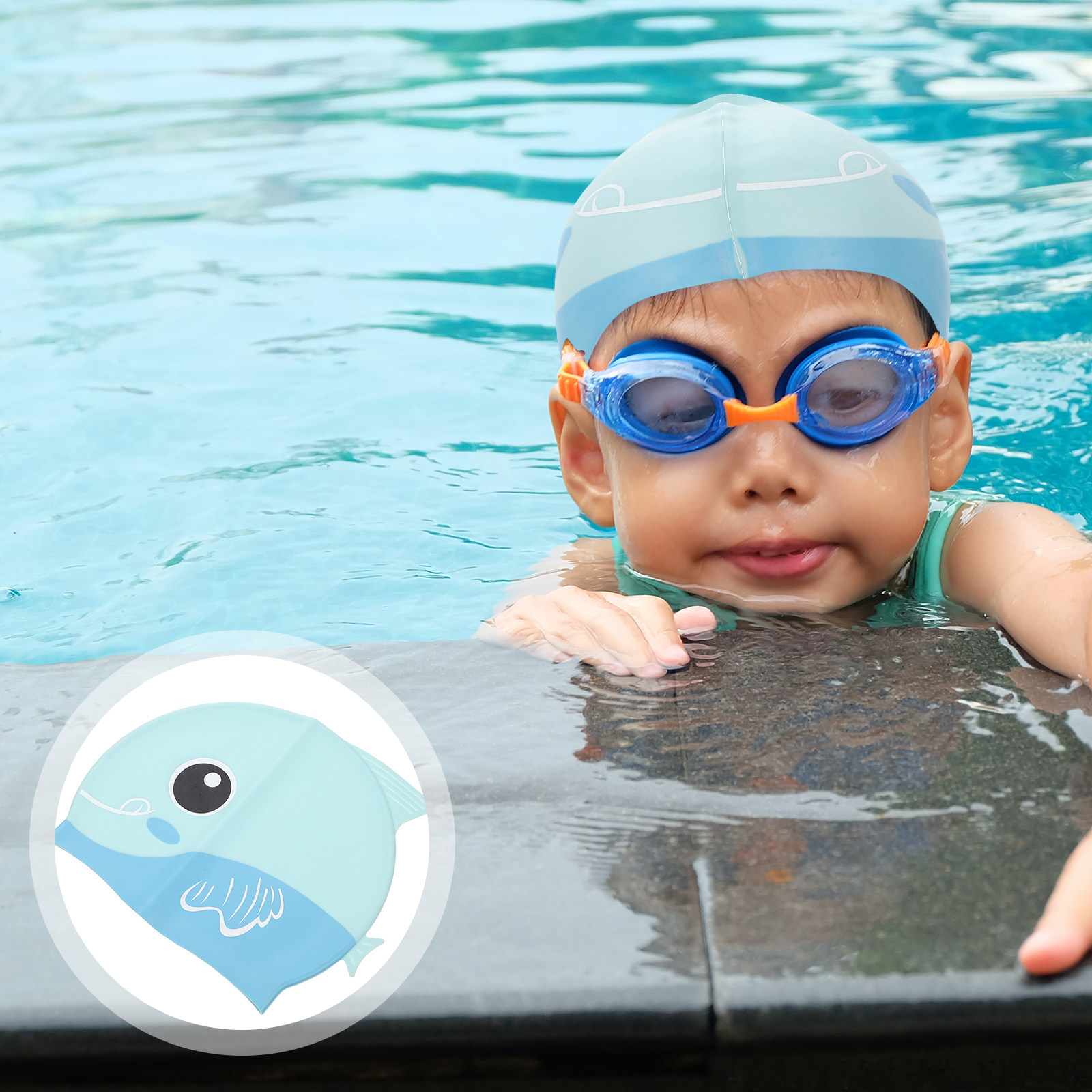 قبعة سباحة من السيليكون للأطفا - مراجعة Swim Hat Silicone وسعره