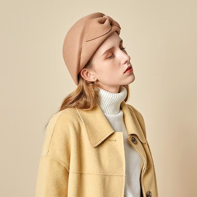 الصوف خمر الصوف الدافئ الشتاء  - مراجعة Beret French Wool وسعره