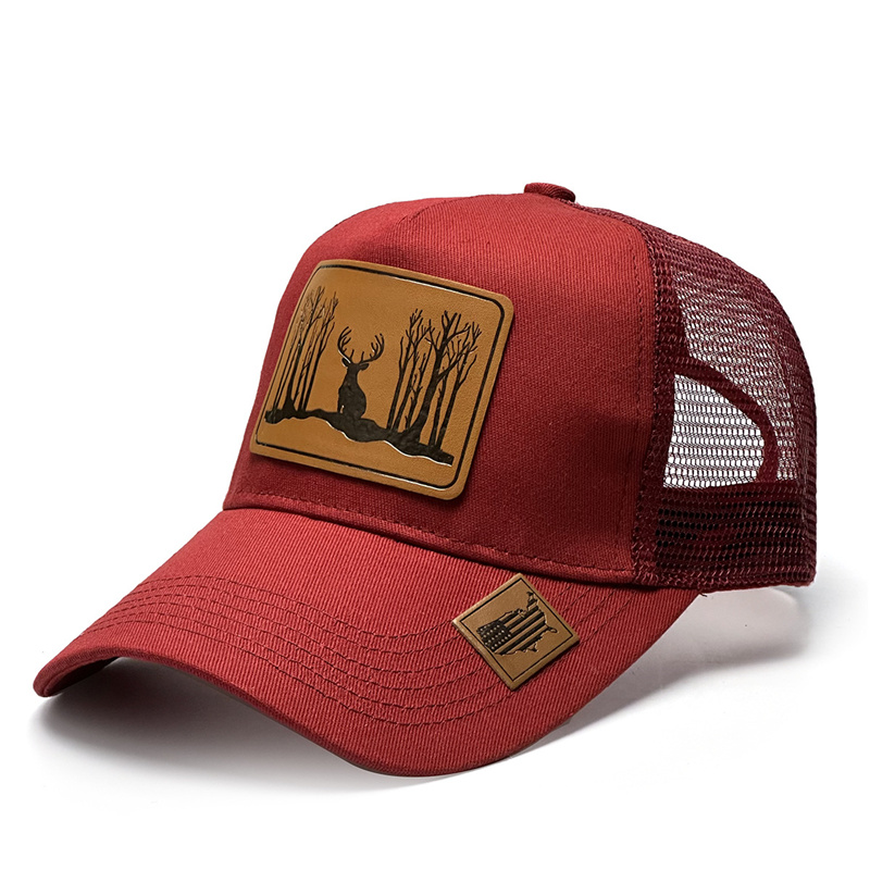 موضة الجلود الفاخرة قبعات البي - مراجعة Baseball Cap Structured وسعره