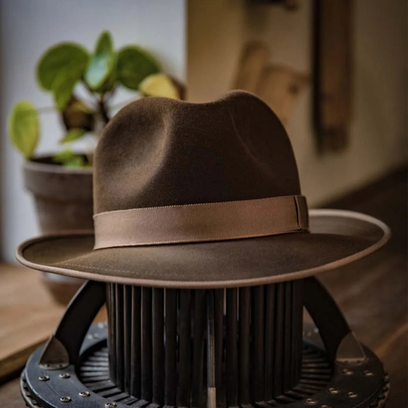 المرأة لينة فيدورا قبعة مع الق - مراجعة Fedora Hat Wool وسعره