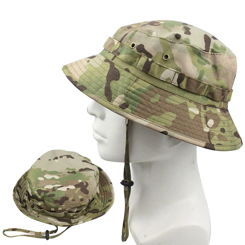 التمويه Boonie قبعة متعددة حدب - مراجعة Boonie Hat Tactical وسعره