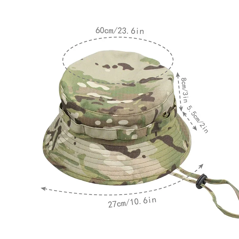 التمويه Boonie قبعة متعددة حدب - مراجعة Boonie Hat Tactical وسعره