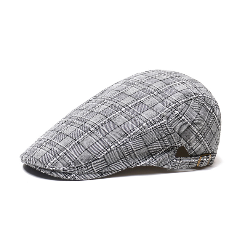 قبعة بيريه قطنية للجنسين بنقشة - مراجعة Newsboy Cap Ivy وسعره