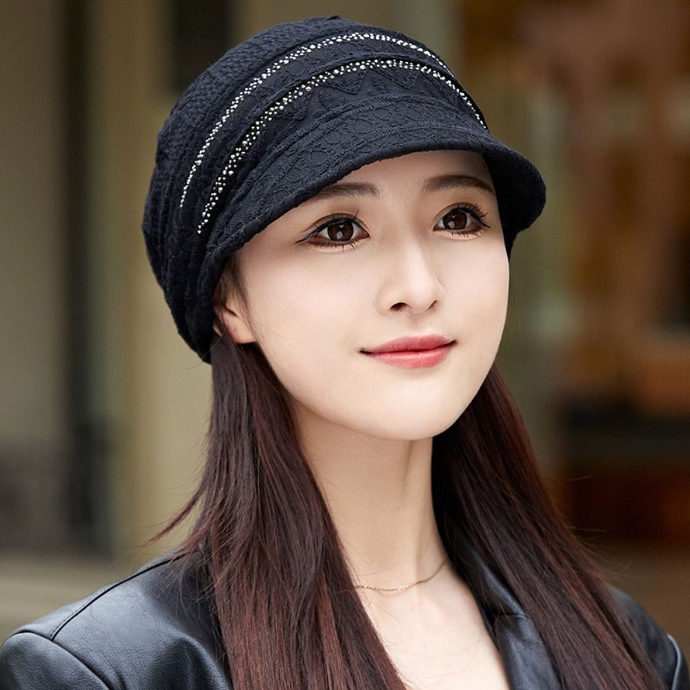 قبعة بيني نسائية مطرزة بتصميم  - مراجعة Baseball Cap Structured وسعره