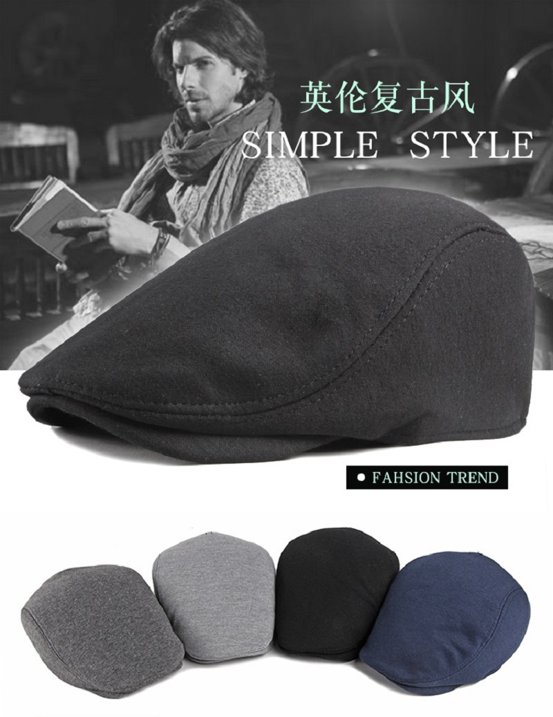 قبعة مسطحة من مزيج الصوف للرجا - مراجعة Newsboy Cap Ivy وسعره