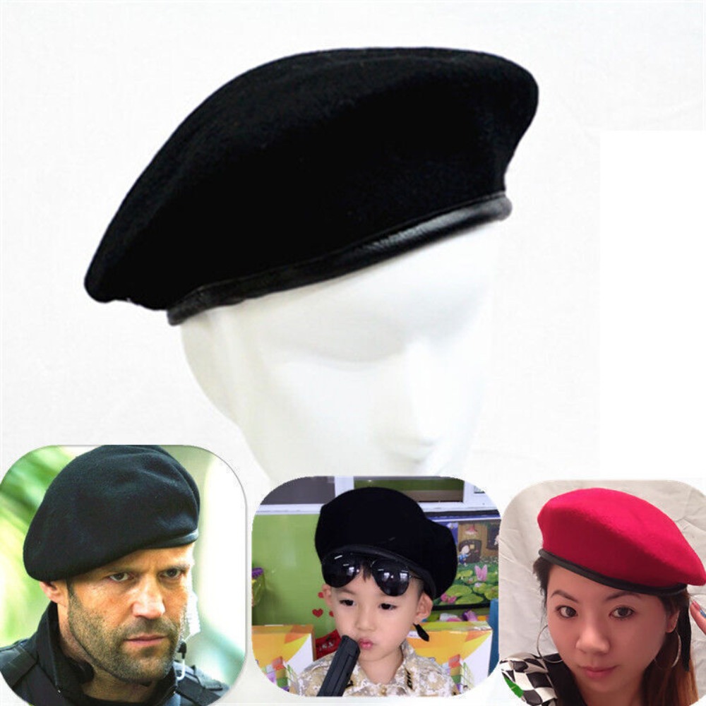 قبعة صوف فرنسية للجنسين ، قبعة - مراجعة Beret French Wool وسعره