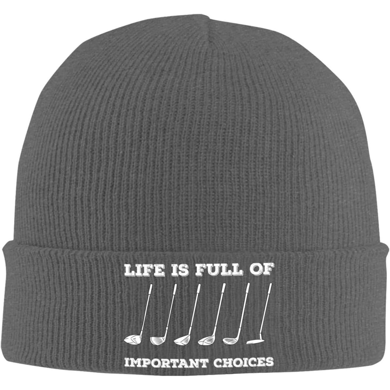 الحياة مليئة بالخيارات المهمة  - مراجعة Beanie Cuffed Knit وسعره
